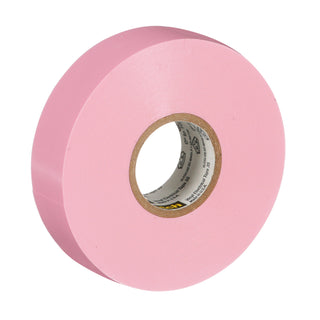 Scotch® Vinyl Color Coding Electrical Tape 35, 3/4 in x 66 ft, Pink