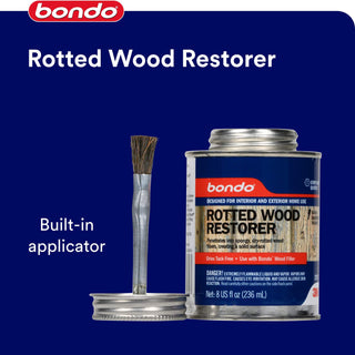 Bondo® Rotted Wood Restorer, 20131, 8 oz