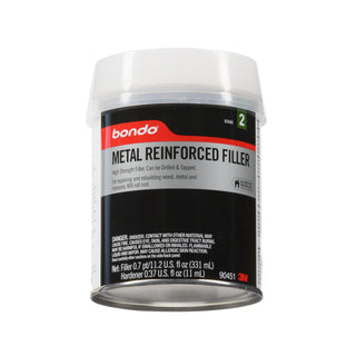 Bondo® Metal Reinforced Filler, 90451, 0.7 Pint