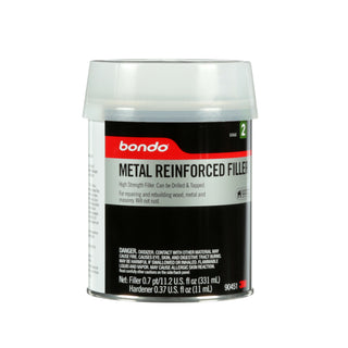 Bondo® Metal Reinforced Filler, 90451, 0.7 Pint