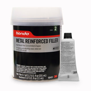 Bondo® Metal Reinforced Filler, 90451, 0.7 Pint