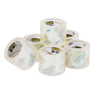 Scotch® Sure Start Packaging Tape, DP-1000RF6, 1.88 in x 900 in (48 mm x22,8 m)