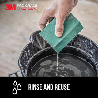 3M Pro Grade Precision Drywall Edge Detailing Angled Sanding Sponge
Fine grit