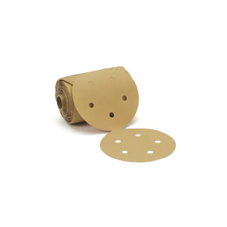 3M Stikit Gold Film Disc Roll 255L, P100, 5 in x NH, D/F 5HL, Die500FH