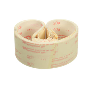 3M Microfinishing Film Belt 272L, 30 Mic 5MIL, Type UK, 1 in x 42 in