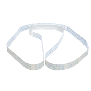 3M Microfinishing Film Belt 372L, 60 Mic 5MIL, 3 in x 106 in, Scallop A