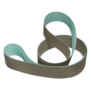 3M Flexible Diamond Belt 6450J, M250, Type C, Pattern B2, Green, 1/2 inx 18 in