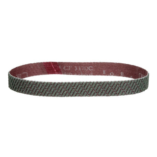 3M Trizact Cloth Belt 337DC, A160 X-weight, 1 in x 20-1/2 in,Film-lok, No Flex