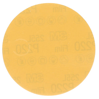 3M Stikit Gold Film Disc 255L, P320, 8 in x NH, Die 800L