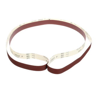 3M Paper Belt 366UZ, P320 F-weight, 3 in x 90 in, Sine-lok, Full-flex