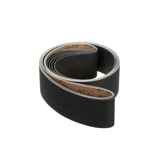 3M Cloth Belt 461F, P80 YF-weight, 8 in x 250 in, Film-lok, Single-flex