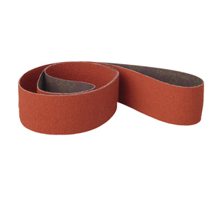 3M Cloth Belt 947D, 80 X-weight, 5 in x 158 in, Film-lok, Single-flex