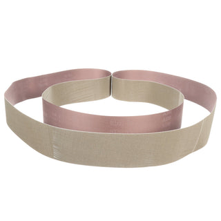 3M Trizact Cloth Belt 307EA, A65 JE-weight, 3 in x 118 in, Film-lok,Full-flex