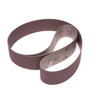 3M Cloth Belt 341D, 80 X-weight, 1-1/4 in x 132 in, Film-lok,Single-flex