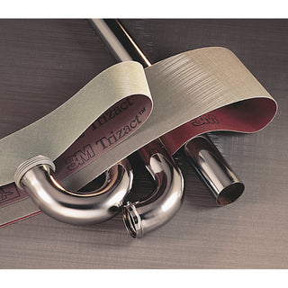 3M Trizact Cloth Belt 217EA, A80 JE-weight, 6 in x 89 in, Film-lok,Full-flex
