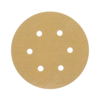 3M Hookit Paper Disc 236U, P120 C-weight, 6 in x NH, D/F 6HL, Die600HZ