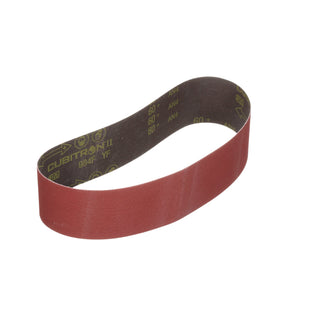 3M Cubitron II Cloth Belt 984F, 80+ YF-weight, 1-1/2 in x 3-1/8 in,Lap Unskived