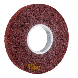 Scotch-Brite Metal Finishing Wheel, MF-WL, 5A Medium, 8 in x 1 in x 3
in