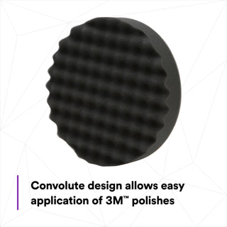 3M Perfect-It Foam Polishing Pad, 05738, 8 in