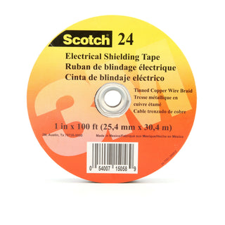 Scotch® Electrical Shielding Tape 24, 1 in x 100 ft (25 mm x 30,5 m)