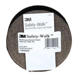 3M Safety-Walk Slip-Resistant General Purpose Tapes & Treads 610,Black