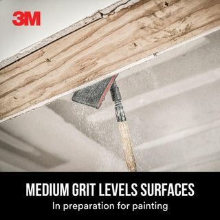 3M Drywall Sanding Sheet 53046, 150 Grit, 4 3/16 in x 11 1/4 in, 100 shts/pk