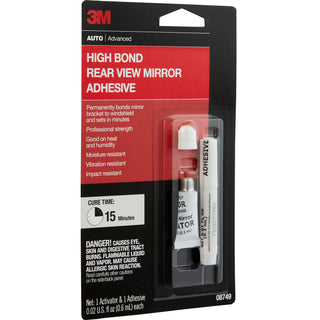 3M Rearview Mirror Adhesive, 08752, 0.02 fl oz