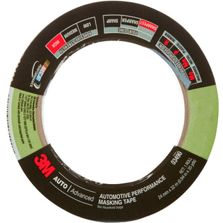 3M Automotive Performance Masking Tape, 03490, 24 mm X 32 m, 24 percase