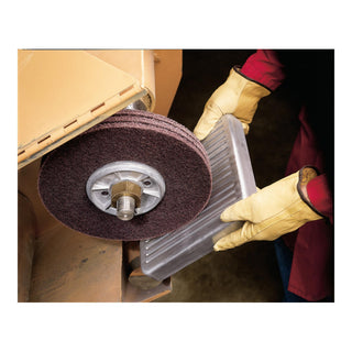 Scotch-Brite High Strength Disc, HS-DC, A/O Medium, 8 in x 1-1/4 in