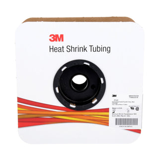 3M Heat Shrink Thin-Wall Tubing FP-301-1/4-Black-100': 100 ft spoollength