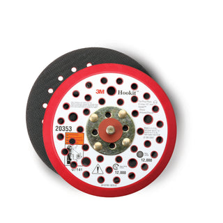 3M Hookit Low Profile Disc Pad 20352, 5 in x 3/8 in x 5/16-24External