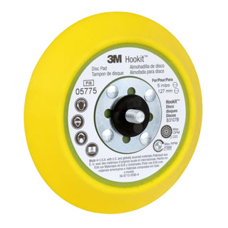 3M Hookit Disc Pad 05775, 5 in x 3/4 in 5/16-24 External