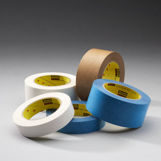 3M Repulpable Flatback Tape R3127, Kraft, 36 mm x 55 m, 4.2 mil,24Roll/Case