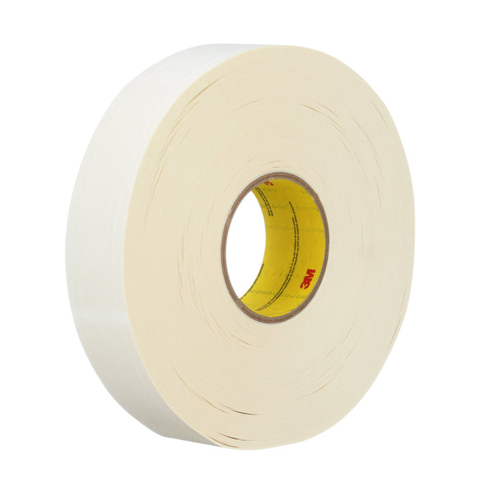 3M Repulpable Heavy Duty Double Coated Tape R3287, White, 72 mm x 55m,5 mil