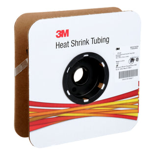 3M Heat Shrink Thin-Wall Tubing FP-301-1/8-Black-100': 100 ft spoollength