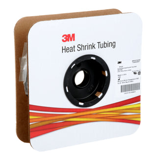 3M Heat Shrink Thin-Wall Tubing FP-301-3/16-Black-100`: 100 ft spoollength