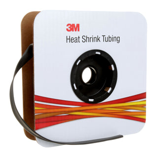 3M Heat Shrink Thin-Wall Tubing FP-301-3/8-Black-100': 100 ft spoollength