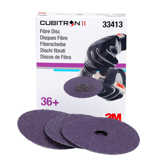 3M Cubitron II Abrasive Fibre Disc, 33413, 5 in x 7/8 in (125mm x
22mm), 36+