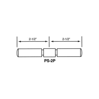 3M PanelSafe 2-Way Pin PS-2P-B