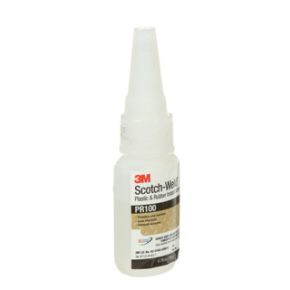 3M Scotch-Weld Plastic & Rubber Instant Adhesive PR100, Clear, 20Gram