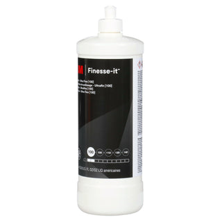 3M Finesse-it Polish Standard Series, 28696, Ultra Fine (100), White,8 oz