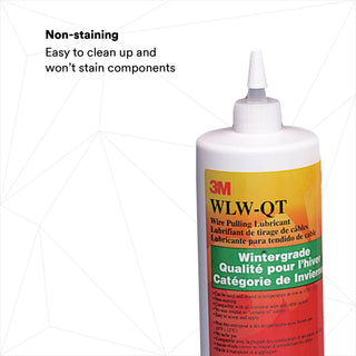 3M Wire Pulling Lubricant Wintergrade WLW-QT, One Quart