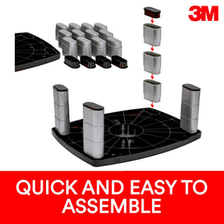 3M Adjustable Monitor Stand MS80B