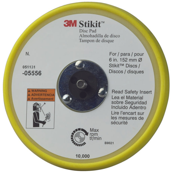 3M Stikit D/F Low Profile Disc Pad 20442, 5 in x 3/8 in x 5/16-24External