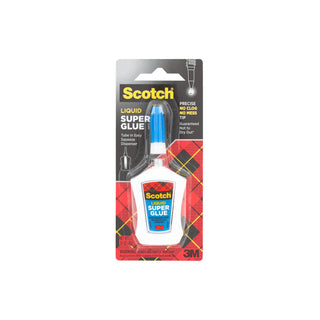 Scotch® Super Glue Liquid in Precision Applicator, AD124, .14 oz (4 g)