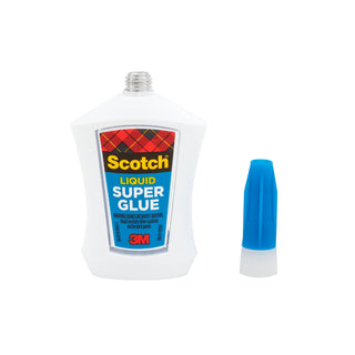 Scotch® Super Glue Liquid in Precision Applicator, AD124, .14 oz (4 g)