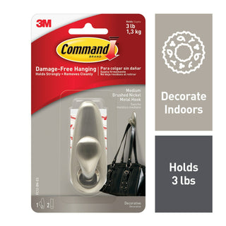 Command Forever Classic Hook FC12-BN-ES, Medium