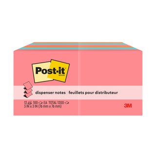 Post-it® Dispenser Pop-up Notes R330-12AN 3 in x 3, Poptimistic Collection