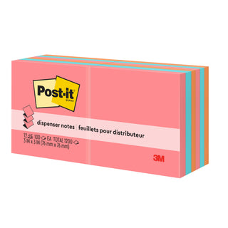 Post-it® Dispenser Pop-up Notes R330-12AN 3 in x 3, Poptimistic Collection