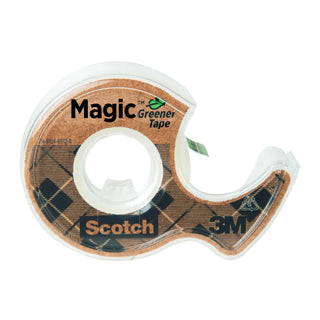 Scotch® Magic Greener Tape 123, 3/4 in x 600 in (19 mm x 15,2 m)